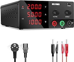 High Voltage Bench Power Supply
